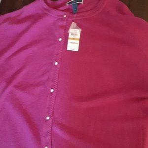 Fuschia pink sweater